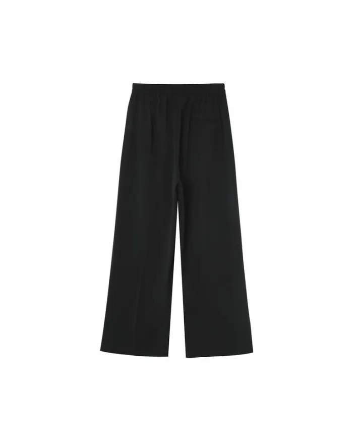 Grace and Mila Flowing Trousers TROUSERS NOIR NOBLESSE 8211 Shop