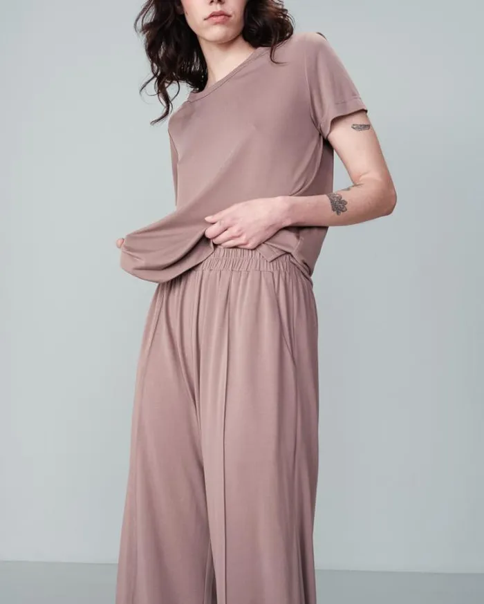Grace and Mila Flowing Trousers TROUSERS TAUPE NESS 8211 Shop