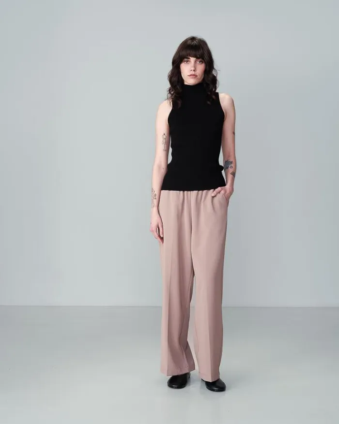 Grace and Mila Flowing Trousers TROUSERS TAUPE NOBLESSE 8211 Shop