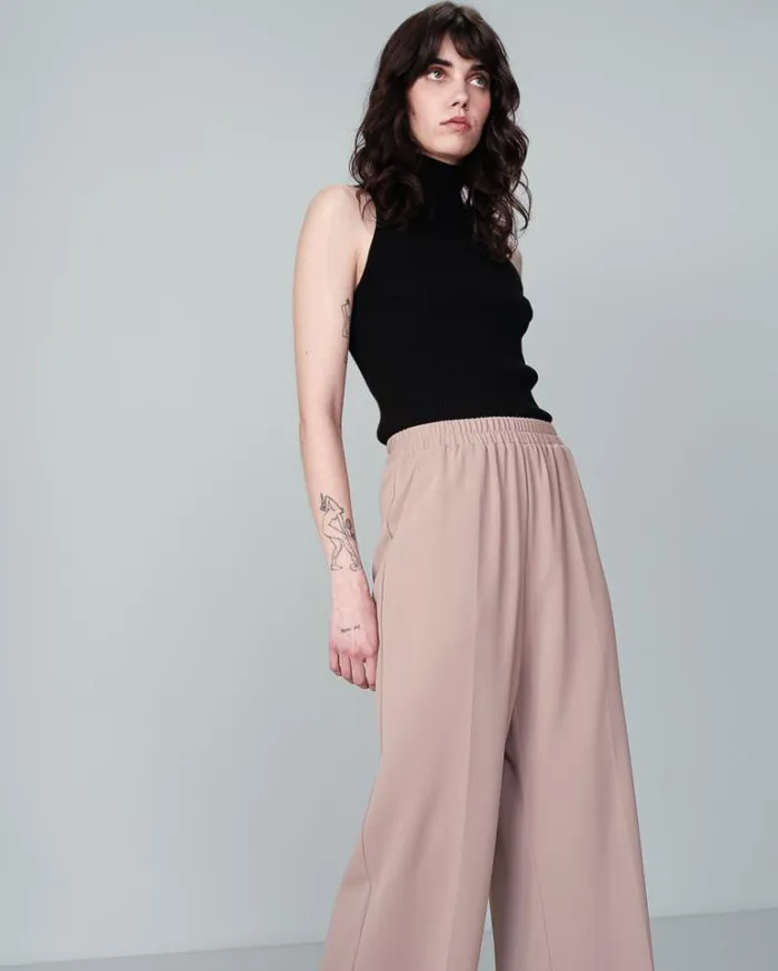 Grace and Mila Flowing Trousers TROUSERS TAUPE NOBLESSE 8211 Shop