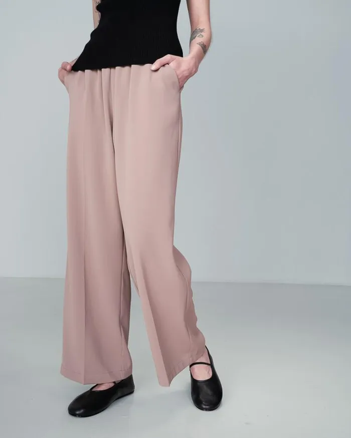 Grace and Mila Flowing Trousers TROUSERS TAUPE NOBLESSE 8211 Shop