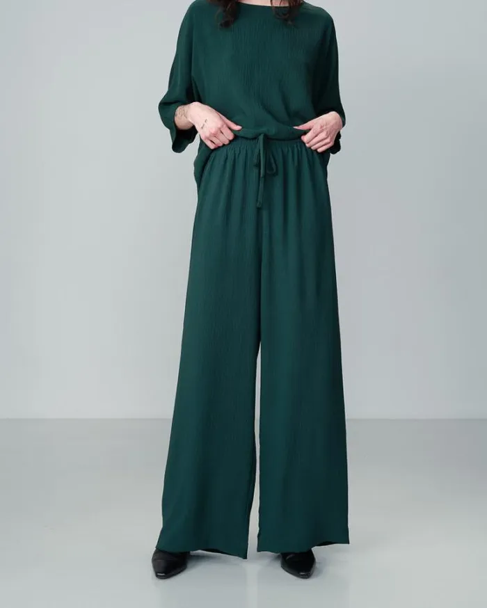 Grace and Mila Flowing Trousers TROUSERS VERT NINE 8211 Shop