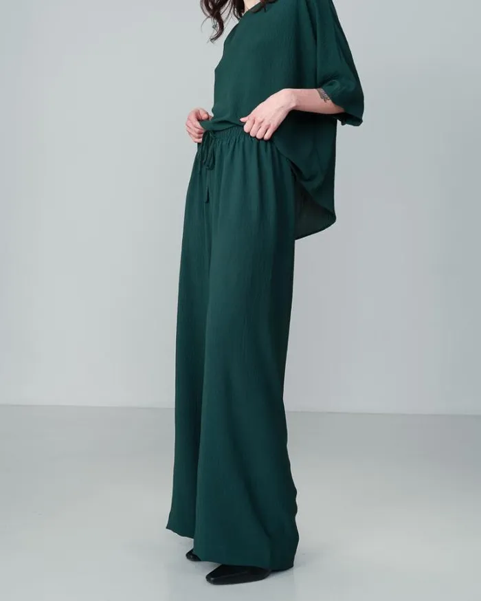 Grace and Mila Flowing Trousers TROUSERS VERT NINE 8211 Shop