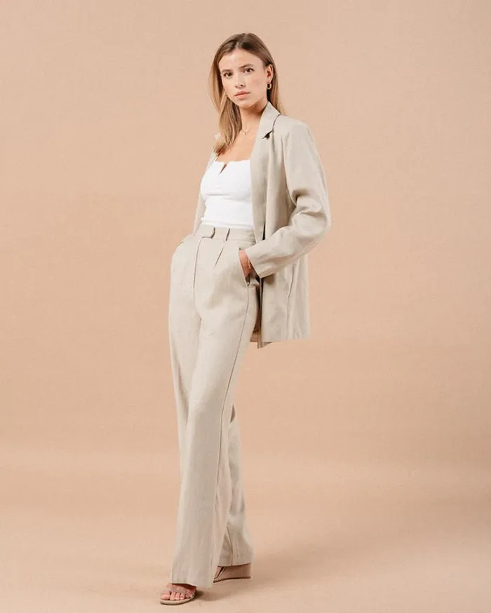 Grace and Mila HighWaisted Trousers TROUSERS BEIGE MARC 8211 Shop