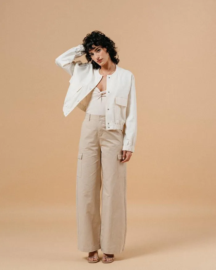 Grace and Mila HighWaisted Trousers TROUSERS BEIGE MATEO 8211 Shop