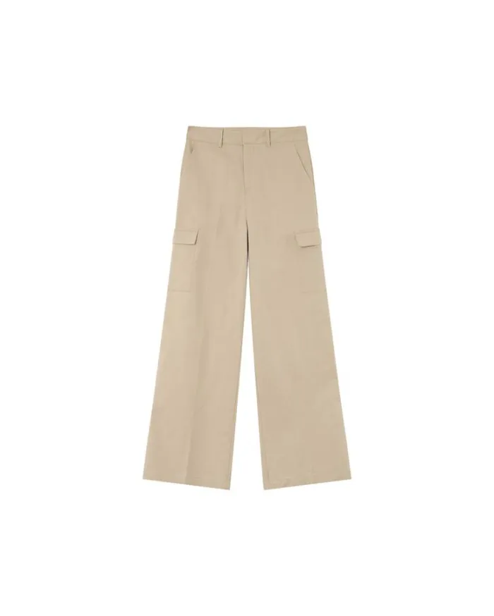 Grace and Mila HighWaisted Trousers TROUSERS BEIGE MATEO 8211 Shop
