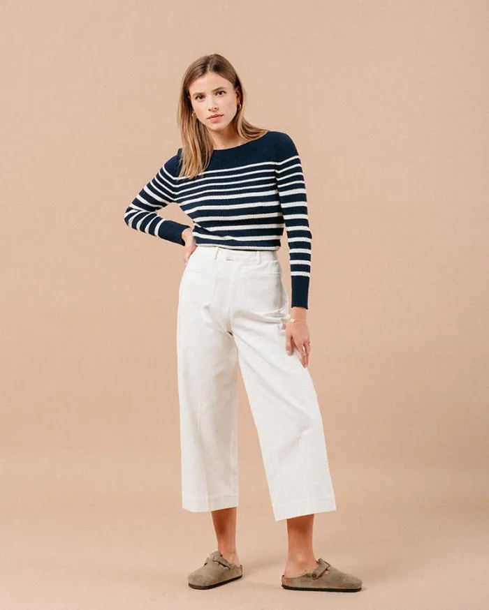 Grace and Mila HighWaisted Trousers TROUSERS BLANC MAURICE 8211 Shop