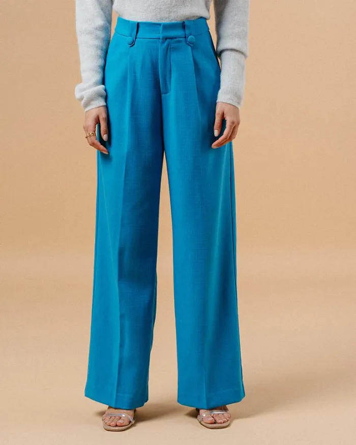 Grace and Mila HighWaisted Trousers TROUSERS BLEU MARLY 8211 Shop