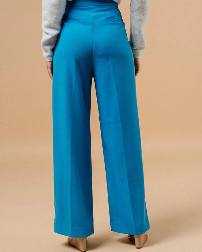 Grace and Mila HighWaisted Trousers TROUSERS BLEU MARLY 8211 Shop