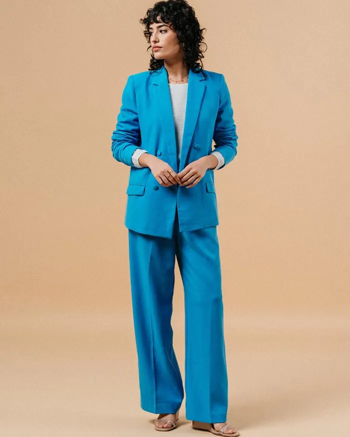 Grace and Mila HighWaisted Trousers TROUSERS BLEU MARLY 8211 Shop