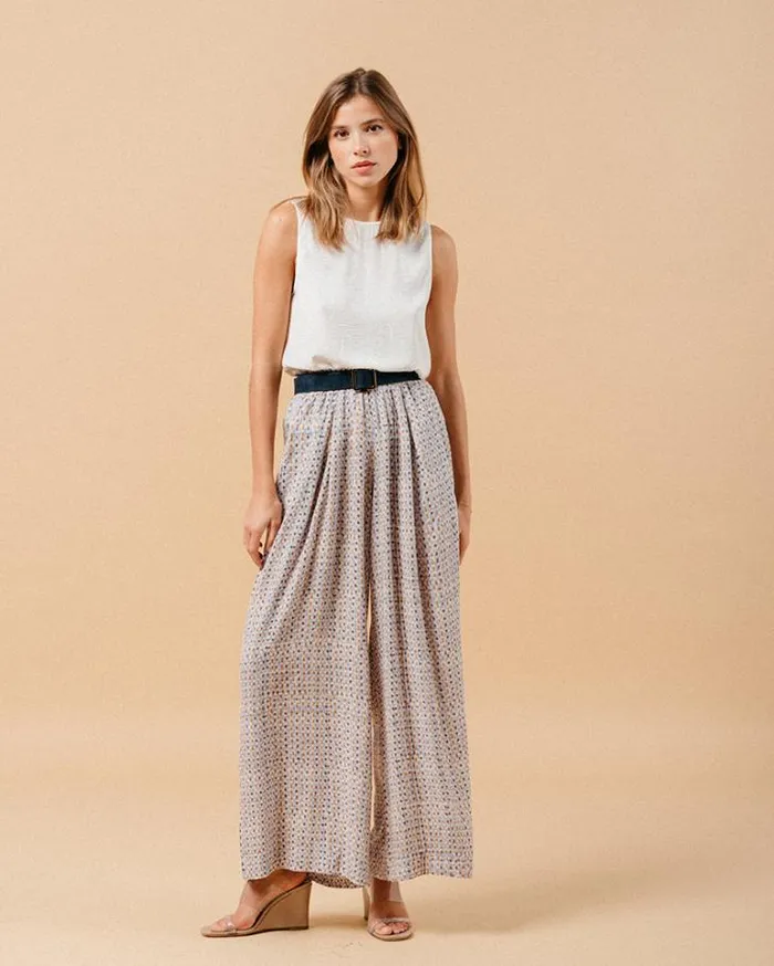 Grace and Mila HighWaisted Trousers TROUSERS BLEU MASHA 8211 Shop