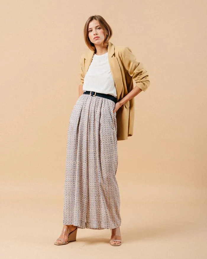 Grace and Mila HighWaisted Trousers TROUSERS BLEU MASHA 8211 Shop