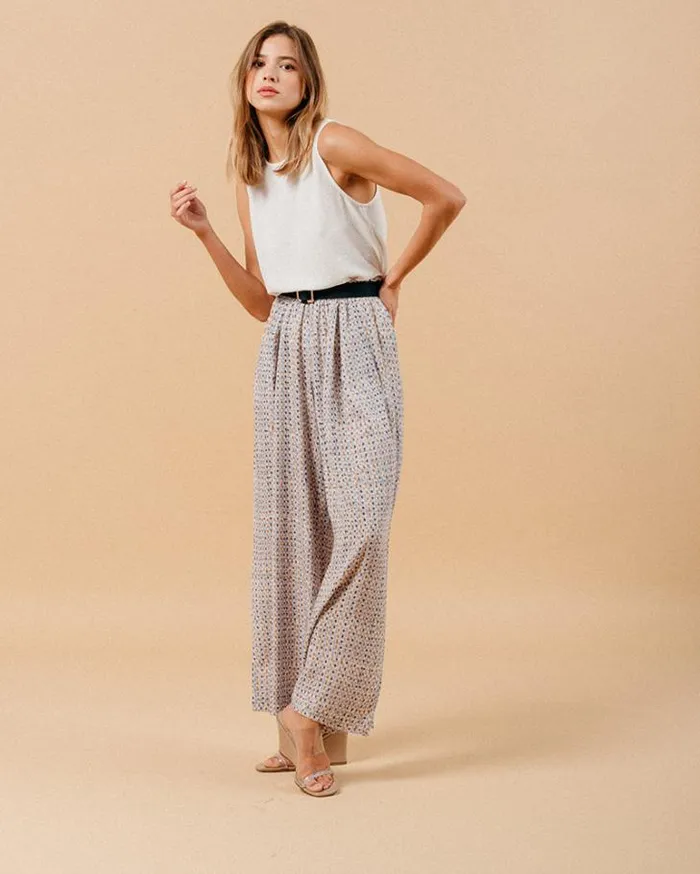 Grace and Mila HighWaisted Trousers TROUSERS BLEU MASHA 8211 Shop