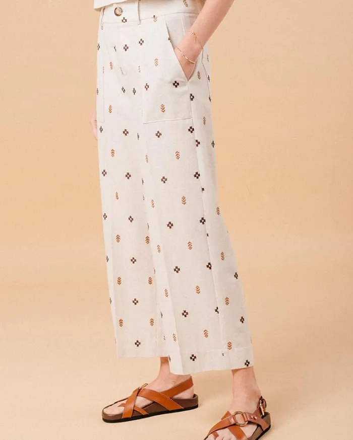 Grace and Mila HighWaisted Trousers TROUSERS CAMEL MESSINA 8211 Shop