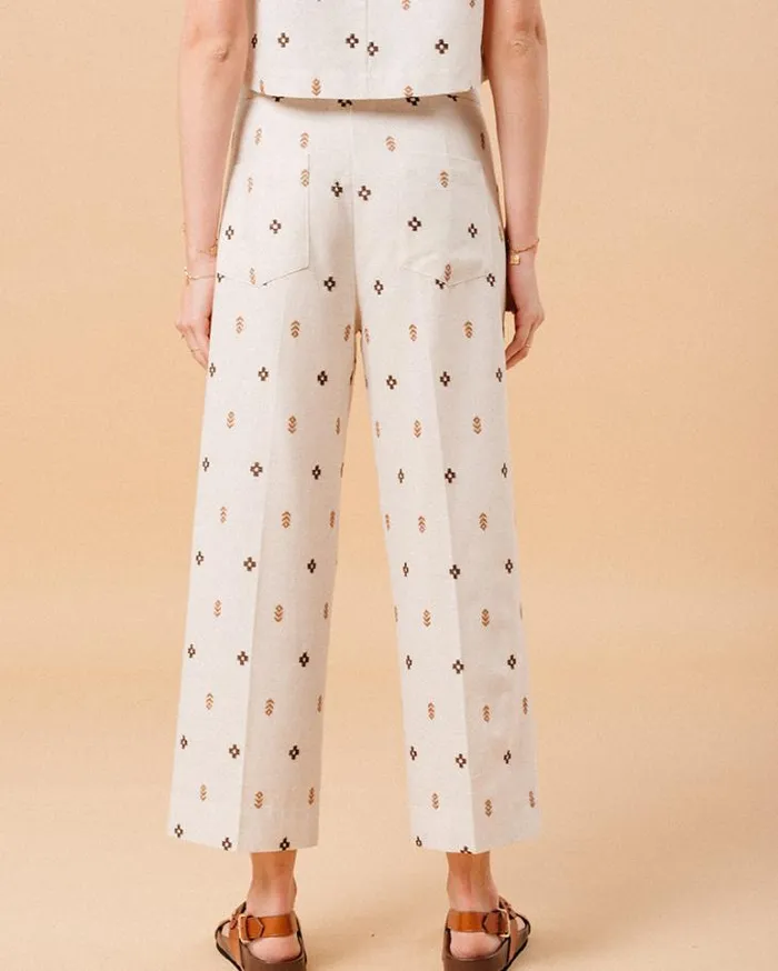 Grace and Mila HighWaisted Trousers TROUSERS CAMEL MESSINA 8211 Shop