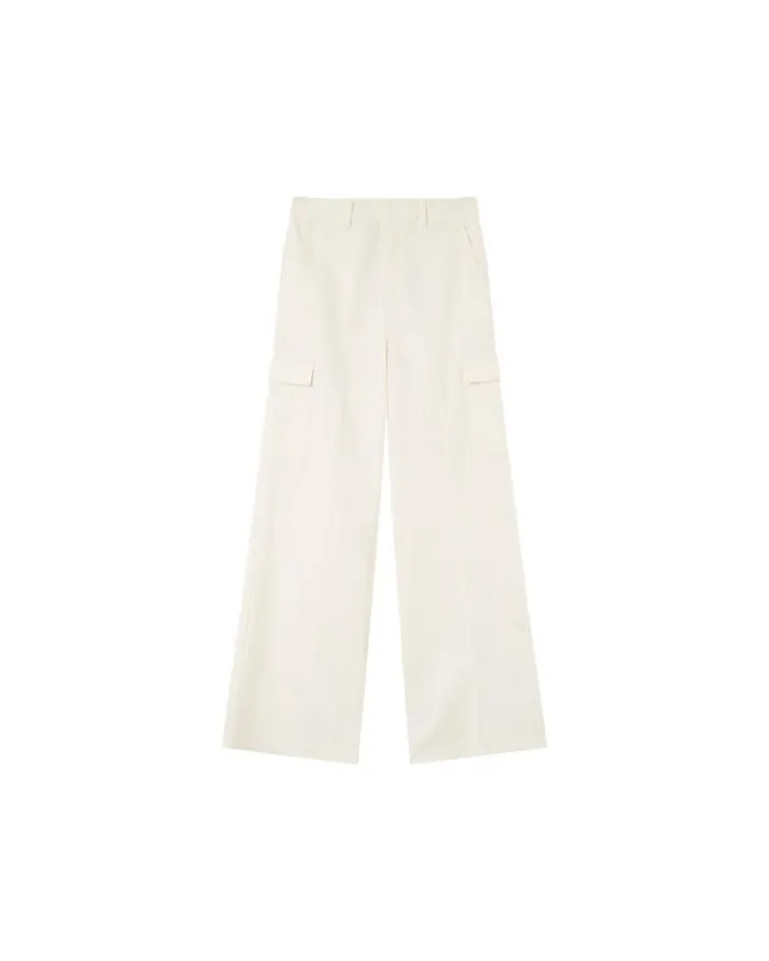 Grace and Mila HighWaisted Trousers TROUSERS ECRU MATEO 8211 Shop