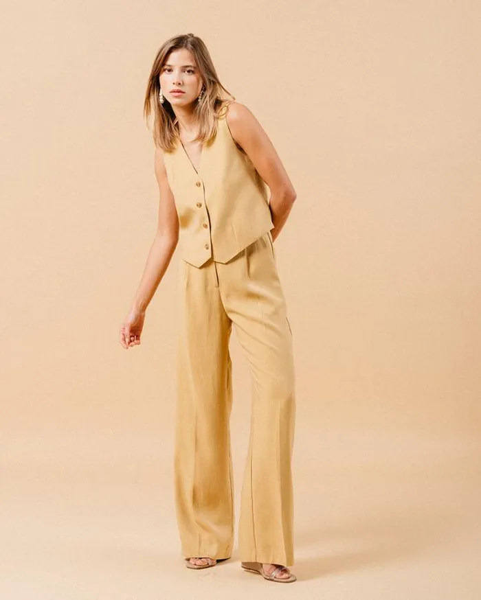 Grace and Mila HighWaisted Trousers TROUSERS OCRE MARC 8211 Shop