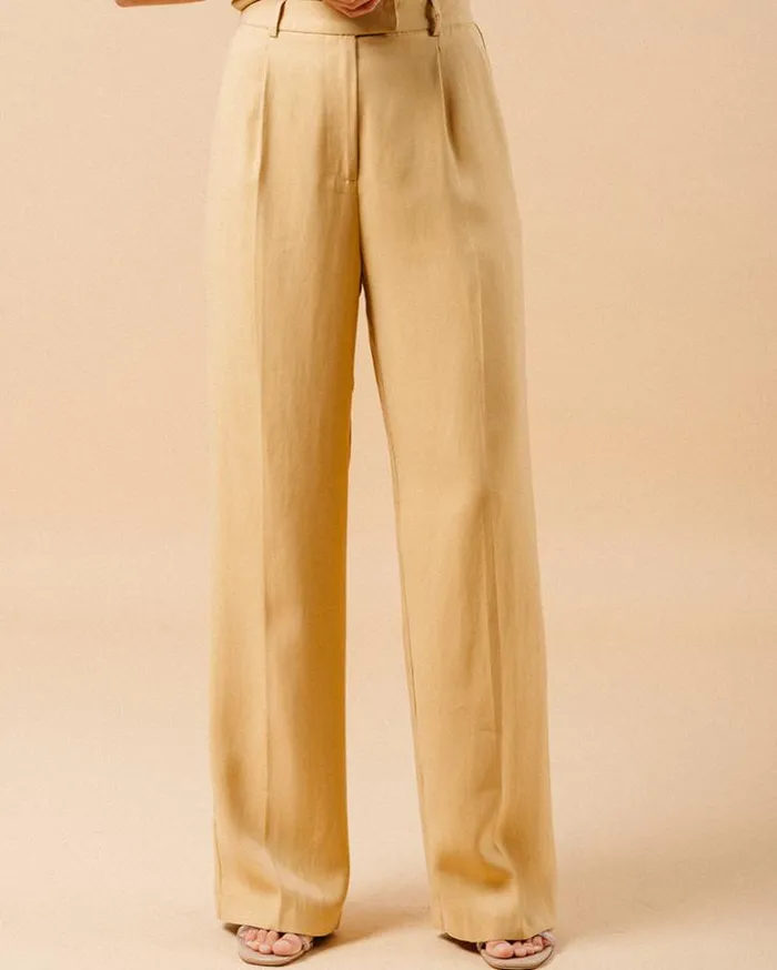 Grace and Mila HighWaisted Trousers TROUSERS OCRE MARC 8211 Shop