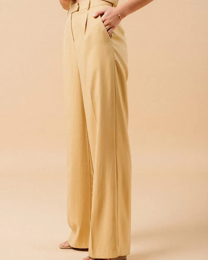 Grace and Mila HighWaisted Trousers TROUSERS OCRE MARC 8211 Shop