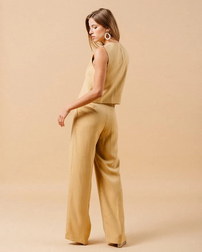Grace and Mila HighWaisted Trousers TROUSERS OCRE MARC 8211 Shop
