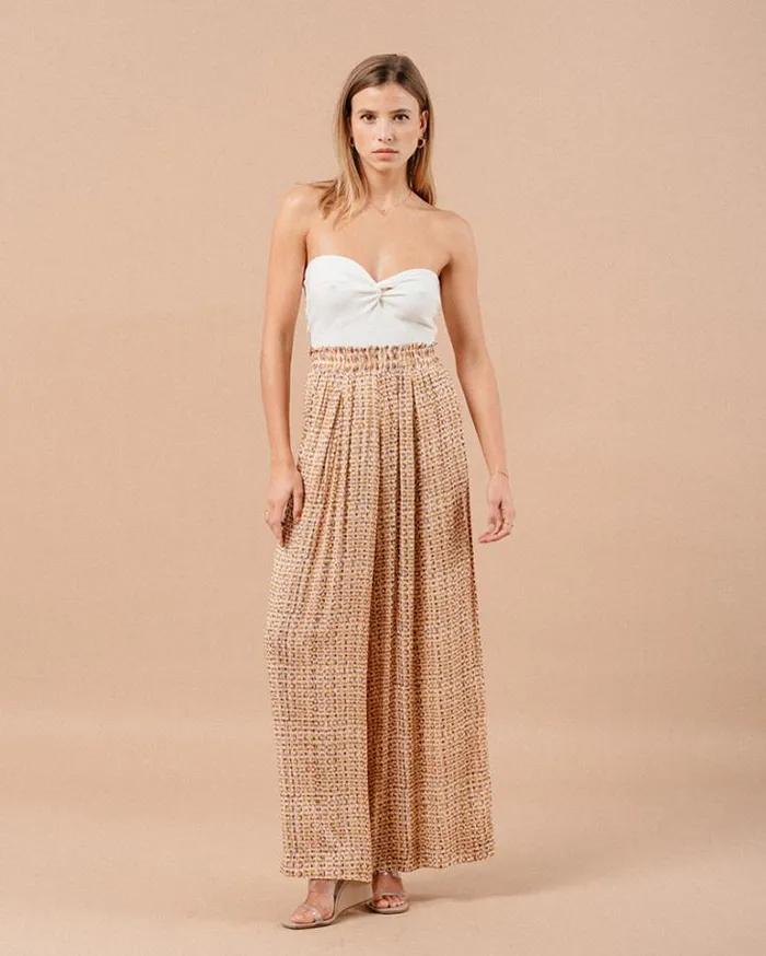 Grace and Mila HighWaisted Trousers TROUSERS OCRE MASHA 8211 Shop