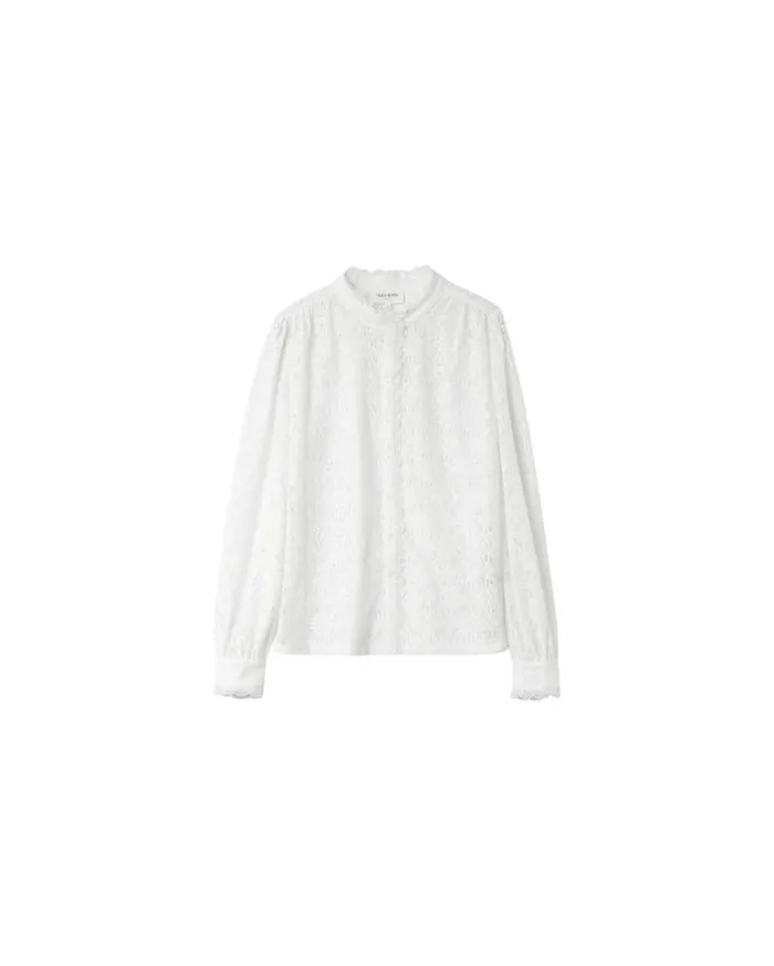 Grace and Mila Lace Shirts SHIRT ECRU NORA 8211 Shop