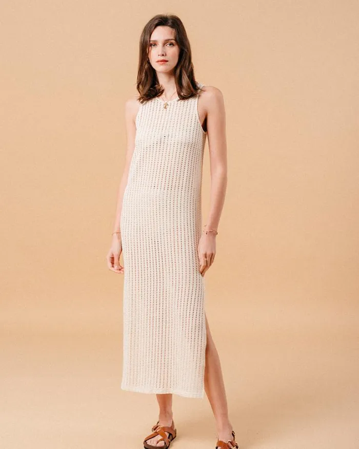 Grace and Mila Long Dresses DRESS BEIGE MUSC 8211 Shop