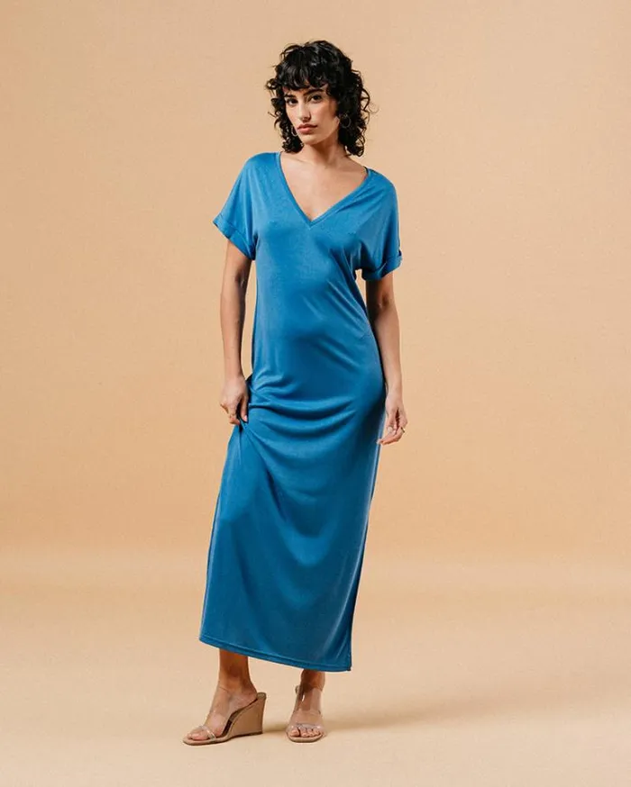 Grace and Mila Long Dresses DRESS BLEU MARGAUX 8211 Shop