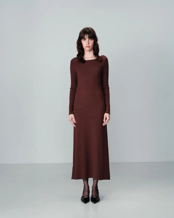 Grace and Mila Long Dresses DRESS CHOCOLAT NATHALIE 8211 Shop