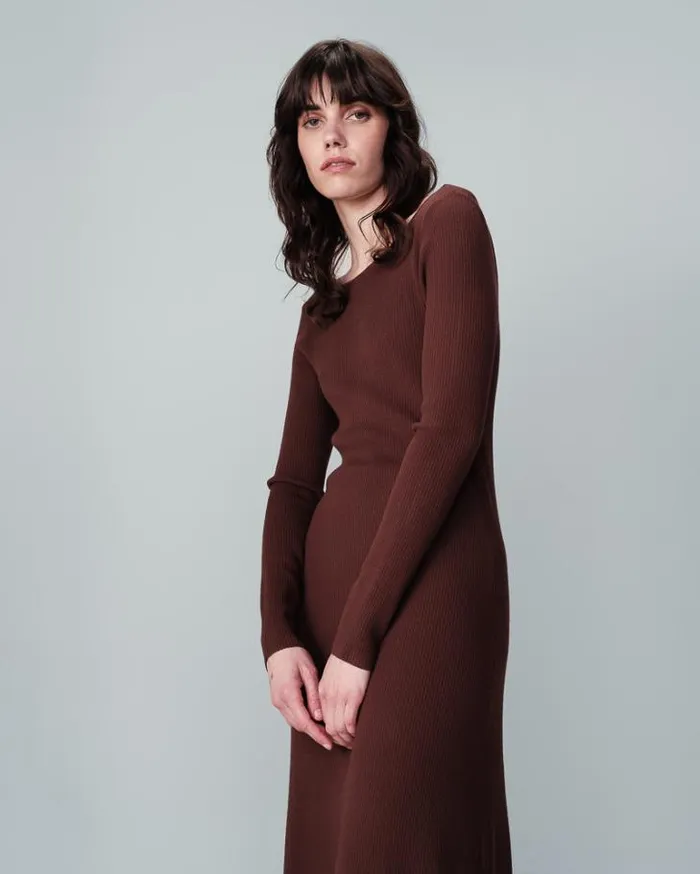 Grace and Mila Long Dresses DRESS CHOCOLAT NATHALIE 8211 Shop