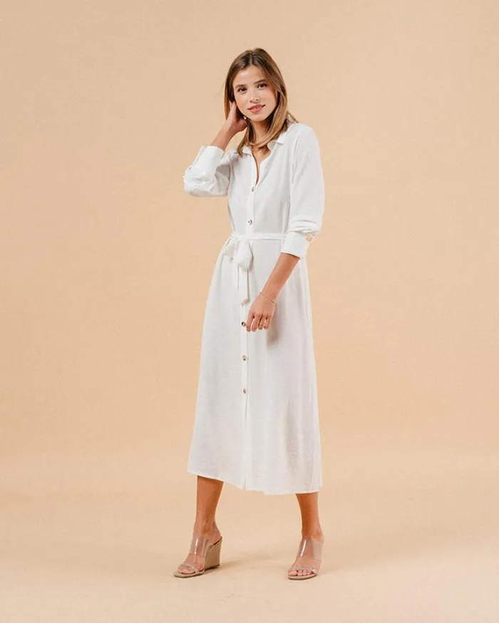 Grace and Mila Long Dresses DRESS ECRU MANOLO 8211 Shop