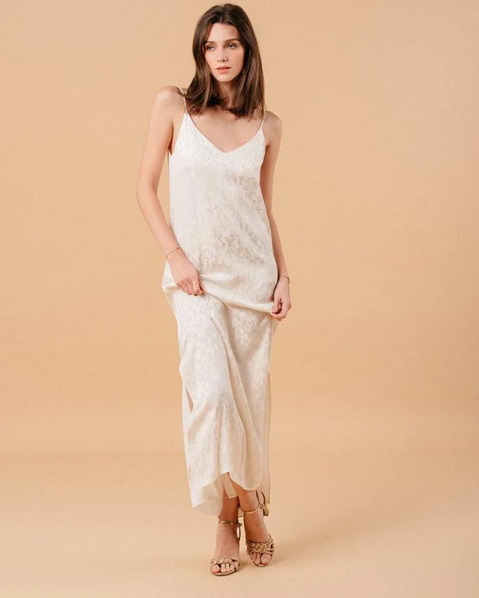 Grace and Mila Long Dresses DRESS ECRU MICHAELA 8211 Shop