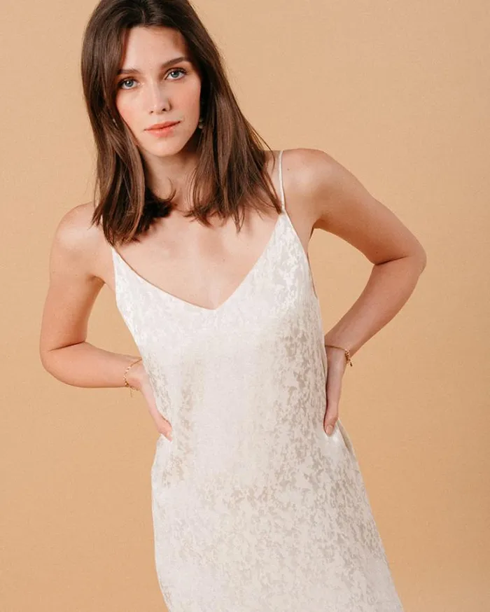 Grace and Mila Long Dresses DRESS ECRU MICHAELA 8211 Shop