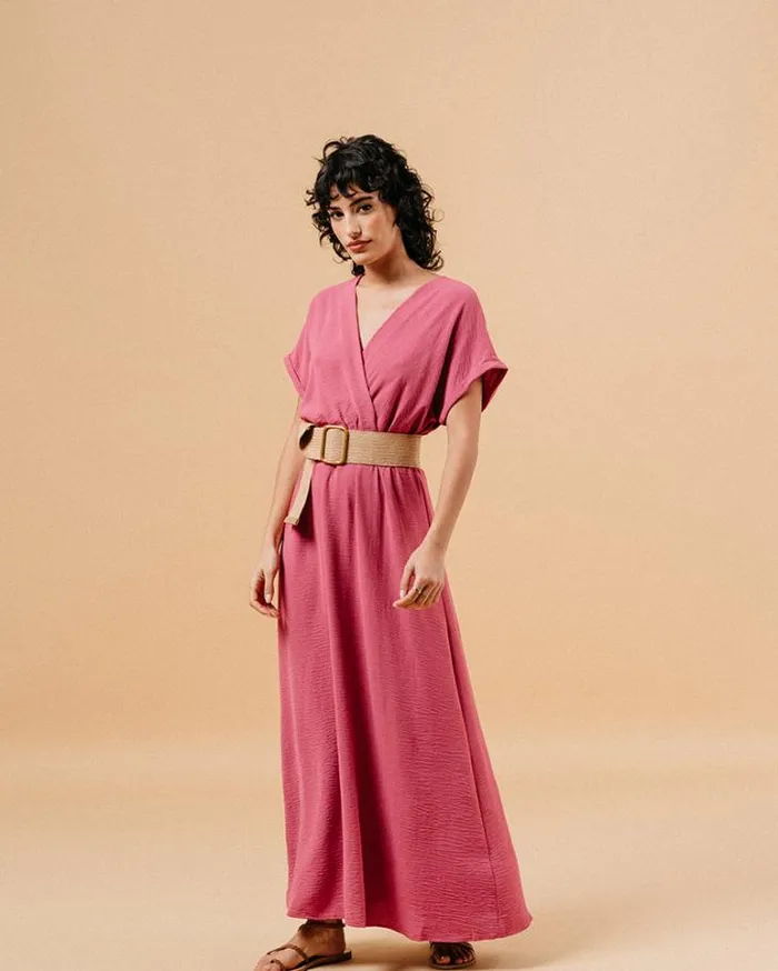 Grace and Mila Long Dresses DRESS FUCHSIA MAUD 8211 Shop