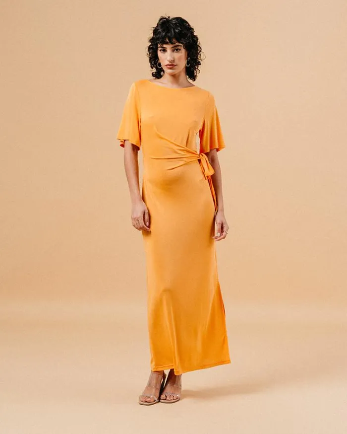 Grace and Mila Long Dresses DRESS JAUNE MARYLINE 8211 Shop