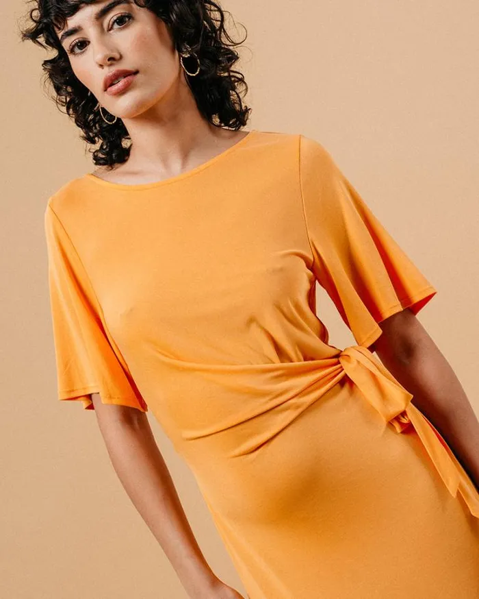 Grace and Mila Long Dresses DRESS JAUNE MARYLINE 8211 Shop