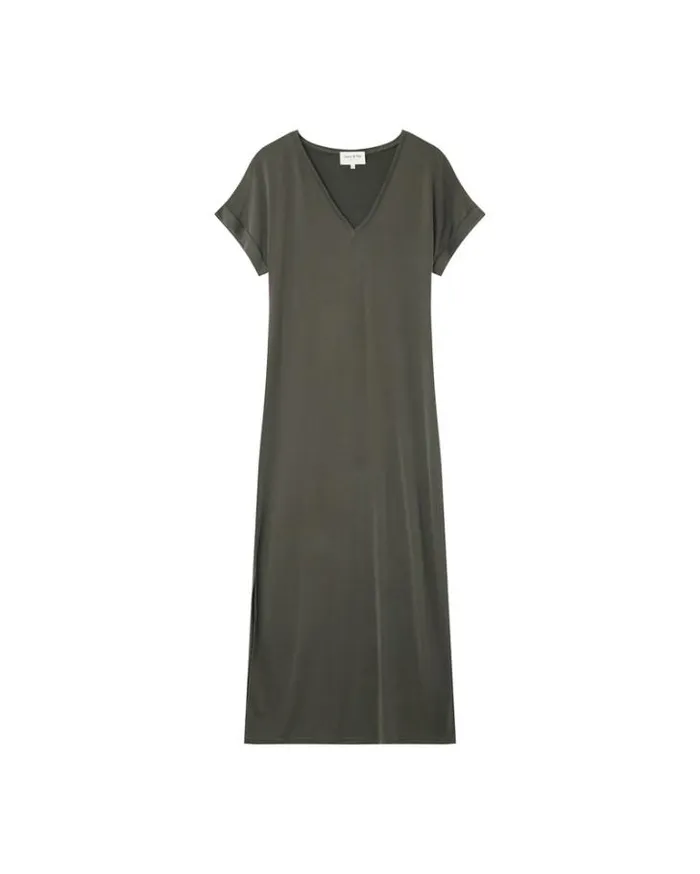Grace and Mila Long Dresses DRESS KAKI MARGAUX 8211 Shop