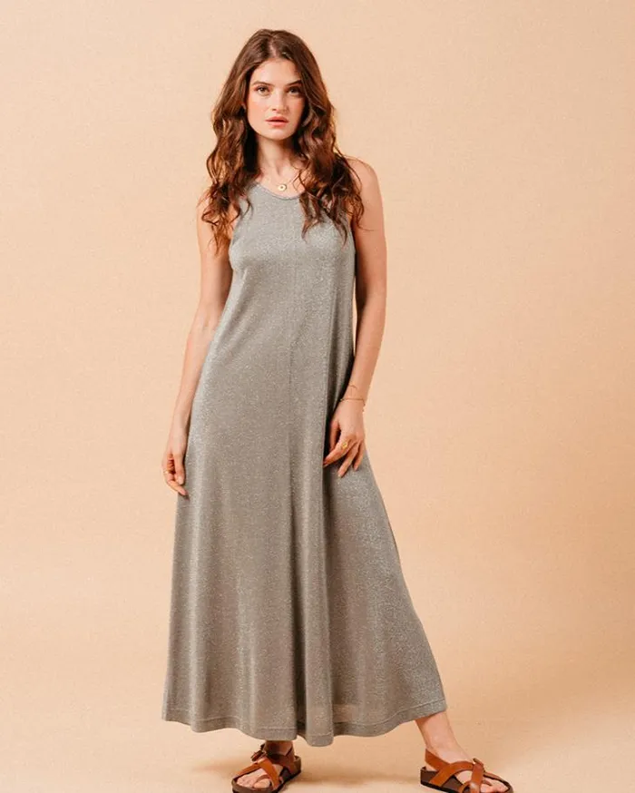 Grace and Mila Long Dresses DRESS KAKI MICHELLE 8211 Shop