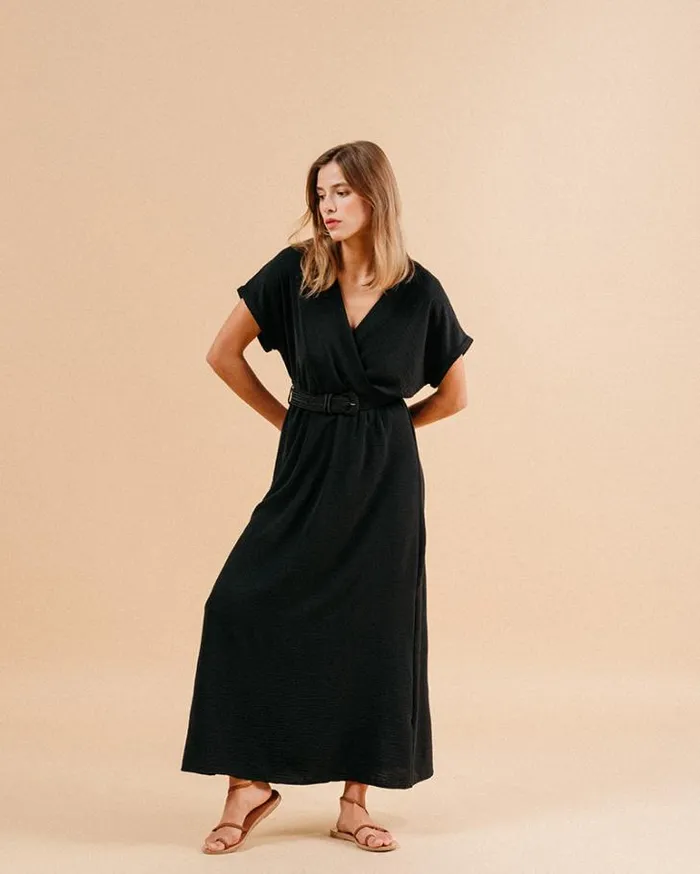 Grace and Mila Long Dresses DRESS VERT MAUD 8211 Shop