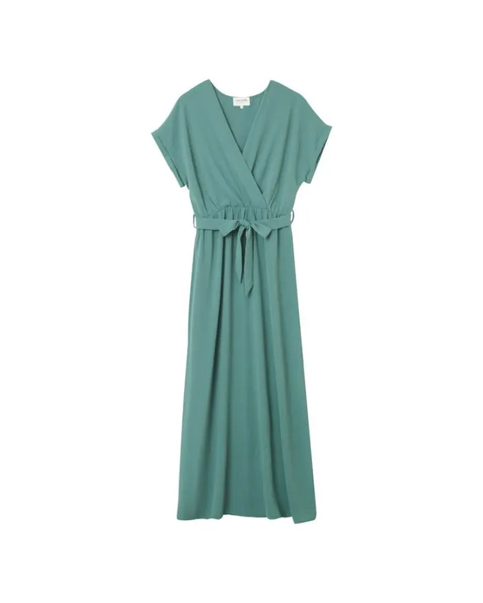 Grace and Mila Long Dresses DRESS VERT MAUD 8211 Shop