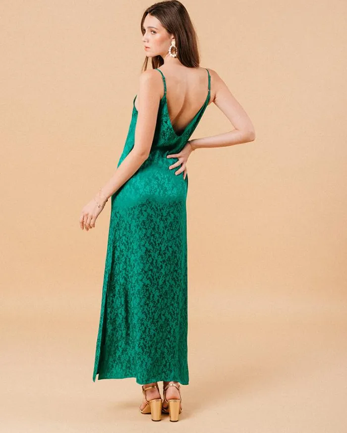Grace and Mila Long Dresses DRESS VERT MICHAELA 8211 Shop