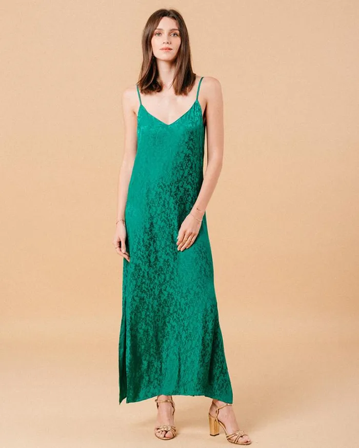 Grace and Mila Long Dresses DRESS VERT MICHAELA 8211 Shop