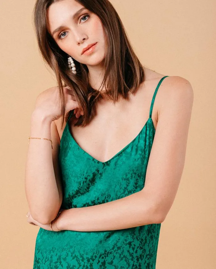 Grace and Mila Long Dresses DRESS VERT MICHAELA 8211 Shop