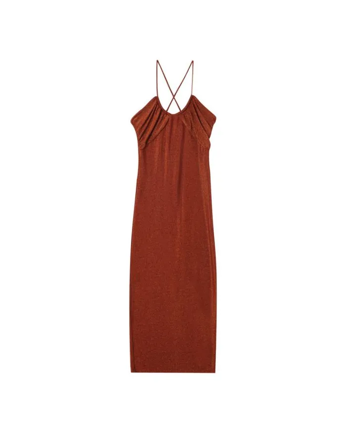 Grace and Mila Long Dresses ROBE LONGUE BRIQUE MILA 8211 Shop