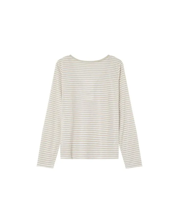 Grace and Mila LongSleeves Tshirts TSHIRT BEIGE MARTIN 8211 Shop