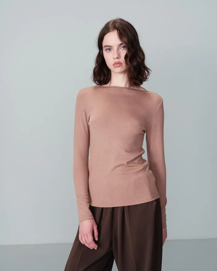 Grace and Mila LongSleeves Tshirts TEESHIRT CAMEL NOUS 8211 Shop
