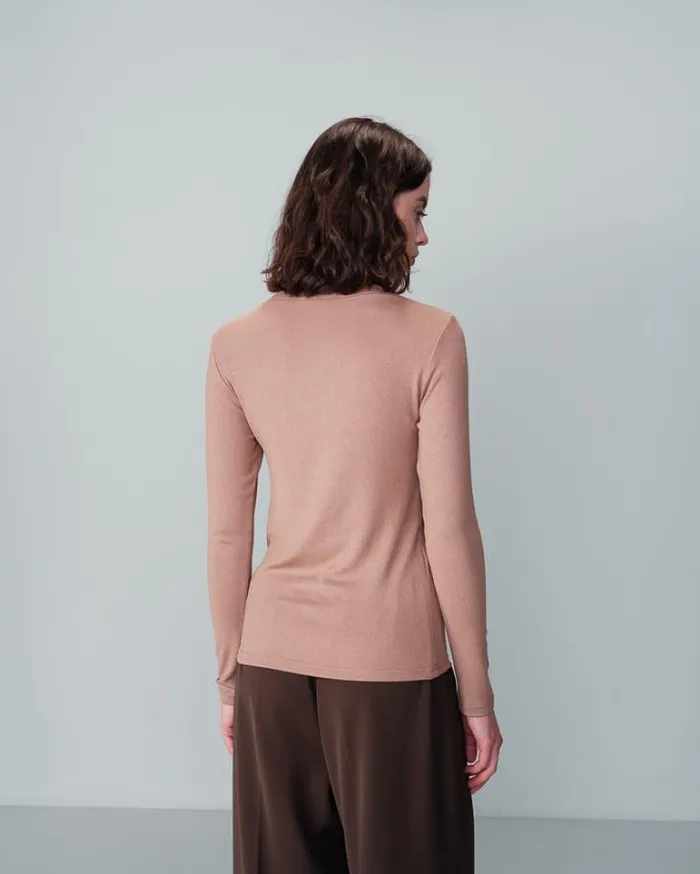 Grace and Mila LongSleeves Tshirts TEESHIRT CAMEL NOUS 8211 Shop