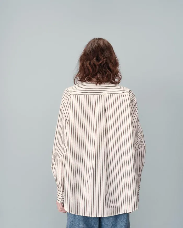 Grace and Mila Longsleeves Shirts SHIRT BEIGE NUSETTA 8211 Shop
