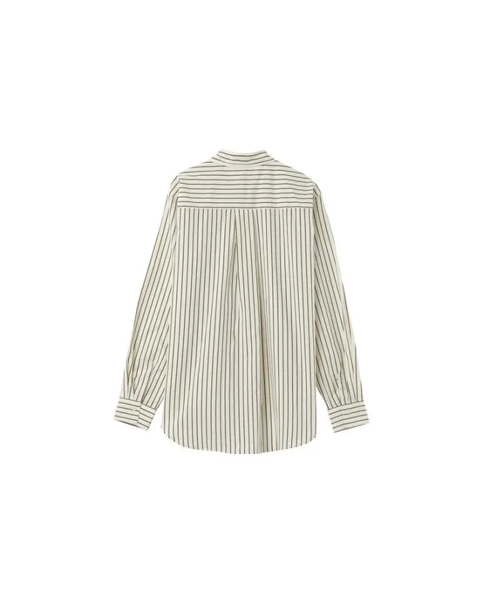 Grace and Mila Longsleeves Shirts SHIRT BEIGE NUSETTA 8211 Shop