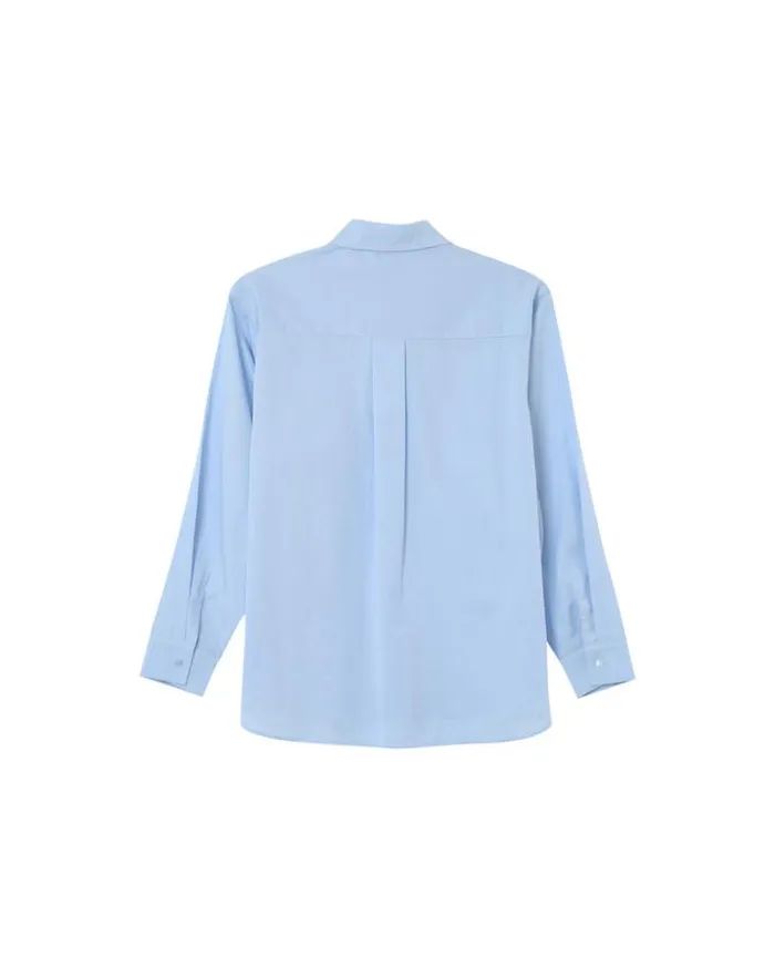 Grace and Mila Longsleeves Shirts SHIRT BLEU MAUPASSANT 8211 Shop